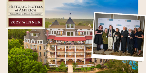 Crescent Hotel earns Historic Hotels of America Lifetime Achievement Award