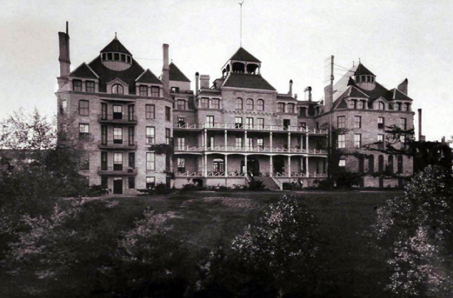 1886 Crescent Hotel in Eureka Springs part of Historic Hotels of America