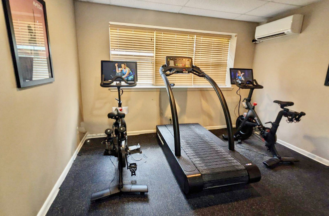 Fitness Room in the Crescent Hotel