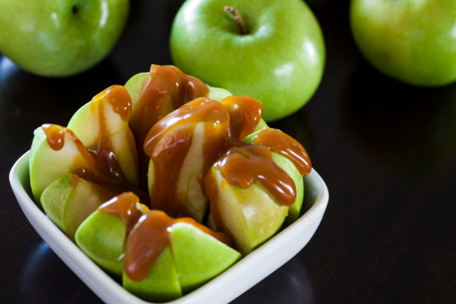 caramel apple bar